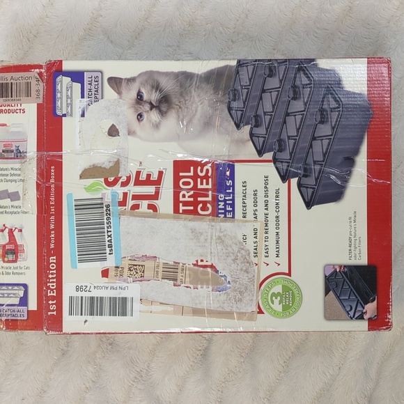 Nature's Miracle 1st Edition Odor Control Receptacles Open Box But 18 New Unused - Picture 6 of 7